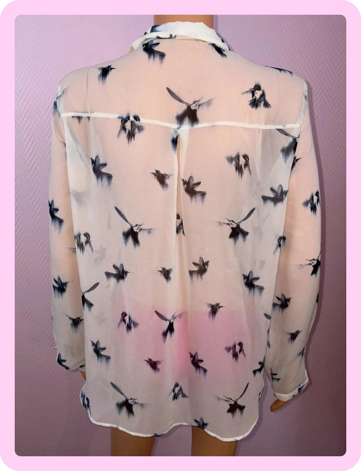 Dames blouse Zara maat L – photo 5
